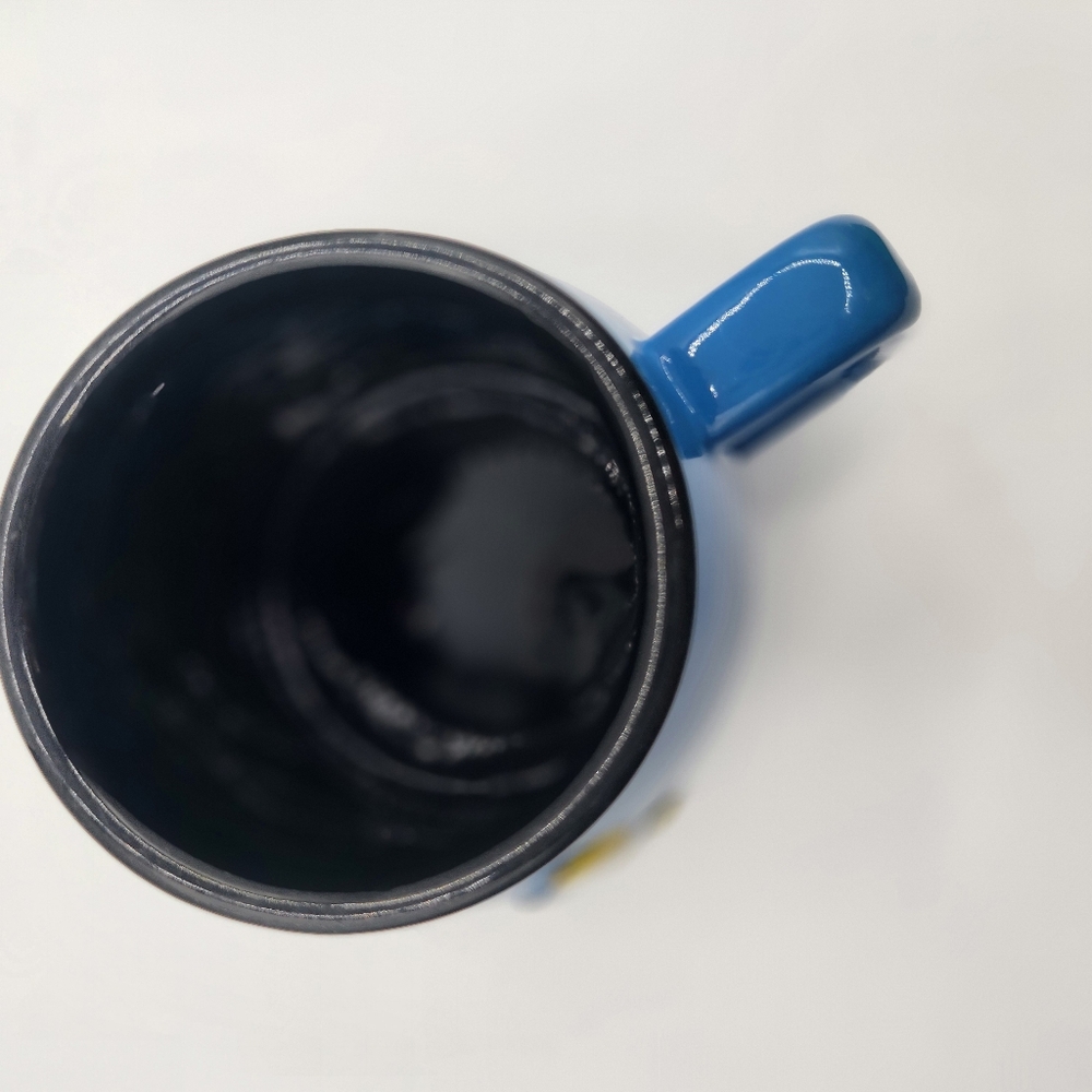 Homer Simpson Blue Ceramic Mug with Character Design - Picture 5 of 11